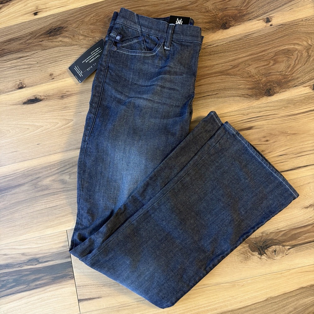 Rock & Republic Kasandra Bootcut Jeans Womens 12M Dark Wash NWT Y2K Denim